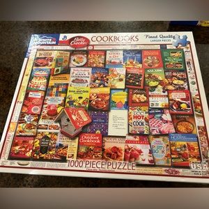 White Mountain Puzzle 1000 pieces